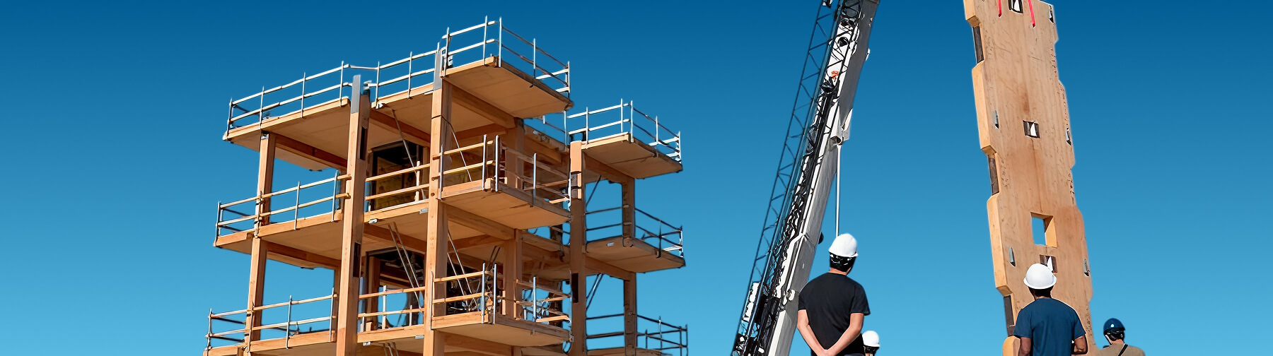 National Science Foundation-funded NHERI TallWood test