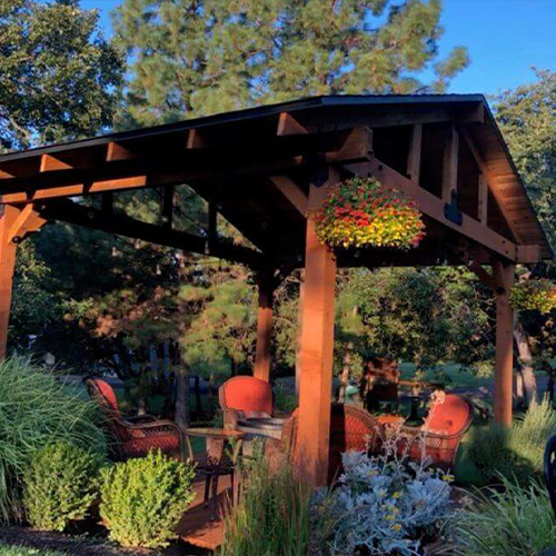 Backyard Pavilion by Dave Gaines