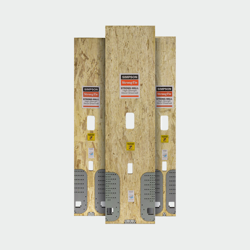 Image of Strong-Wall® High-Strength Wood Shearwall products.