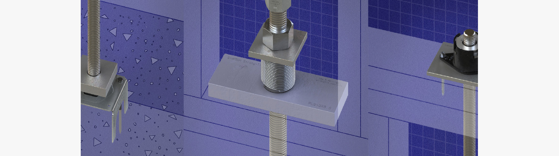Image of Strong-Rod® Systems with purple background.