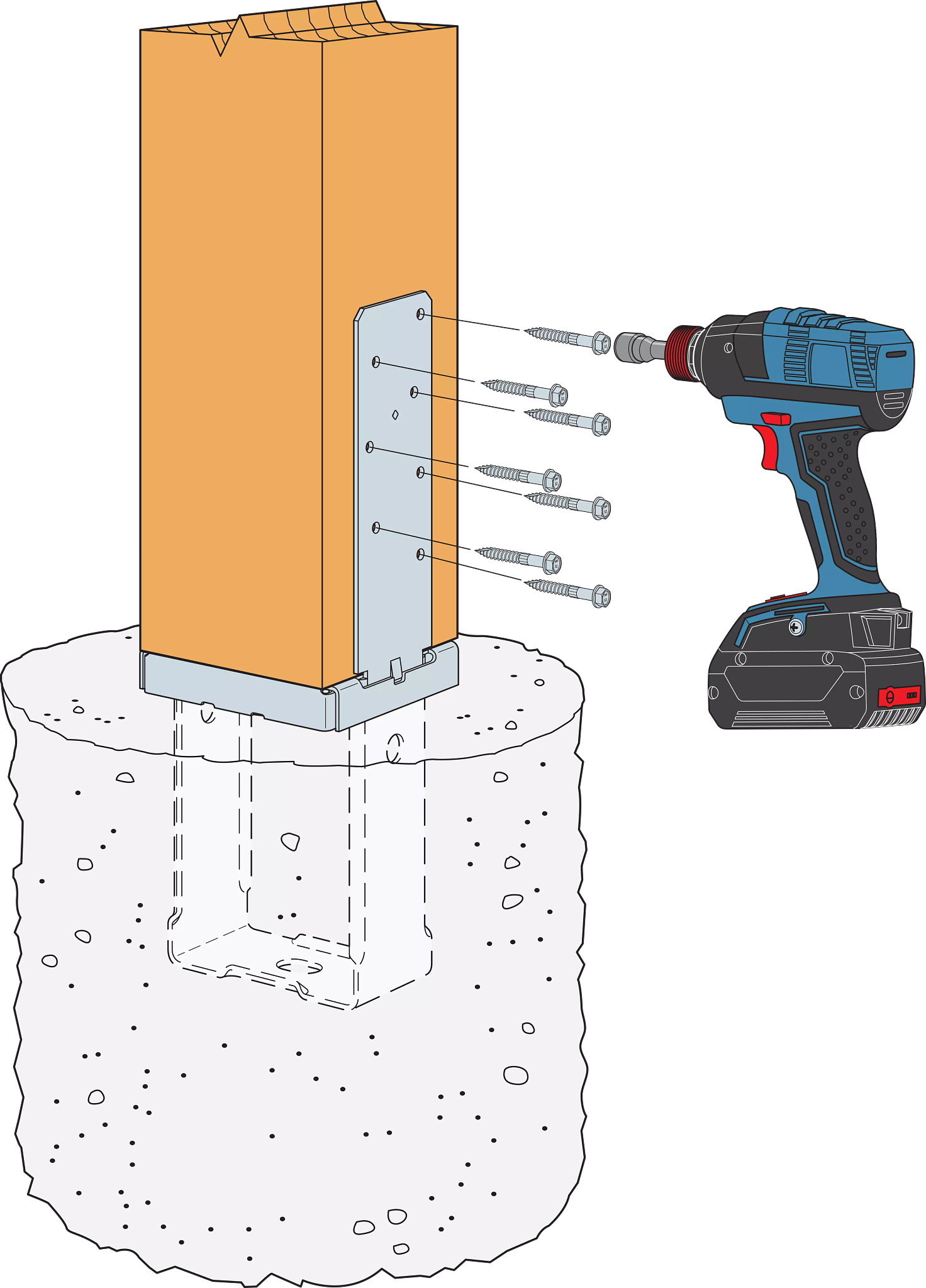 CBSTQ — Column Base Installation