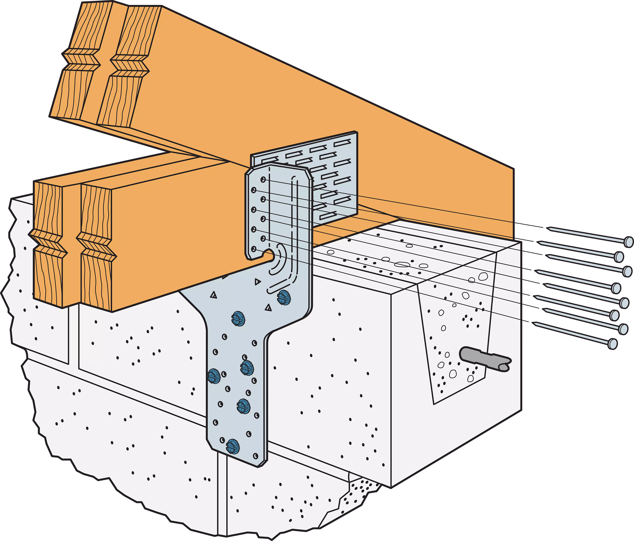 LGT – Girder Tiedown Installation