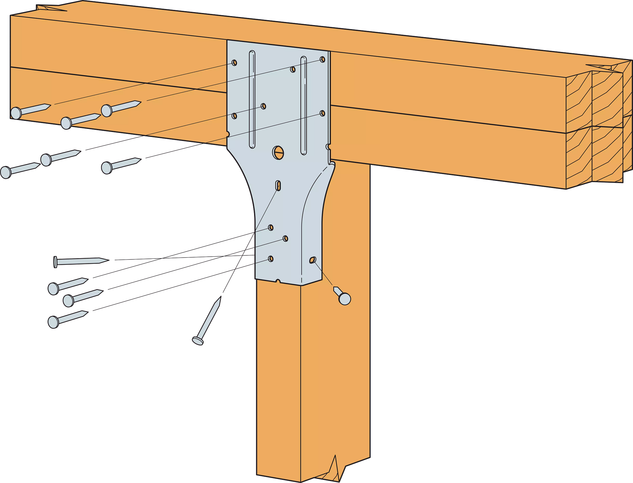 SP2 Stud Plate Tie Installation